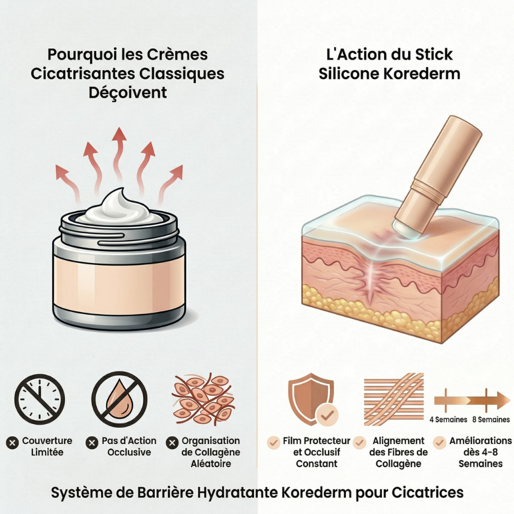 Stick pour cicatrices