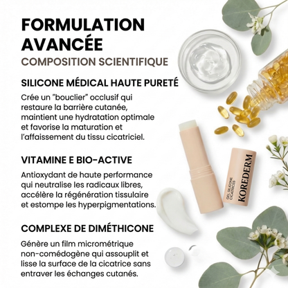 Stick pour cicatrices